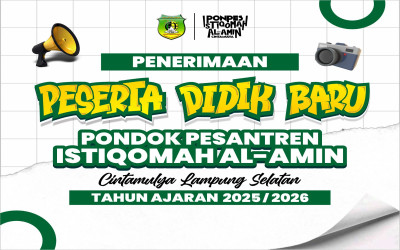 Pendaftaran Santri Baru Al-Amin Cintamulya Masih Dibuka!